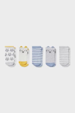 Multipack of 5 - baby socks