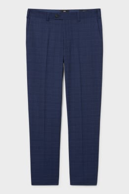 Mix-and-match suit trousers - regular fit - check