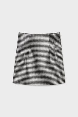 Mini skirt - check