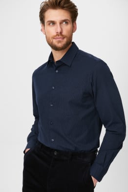 Business košile - regular fit - kent - snadné žehlení