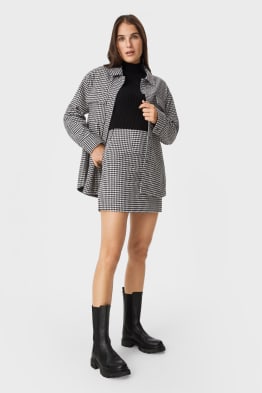 Mini skirt - check
