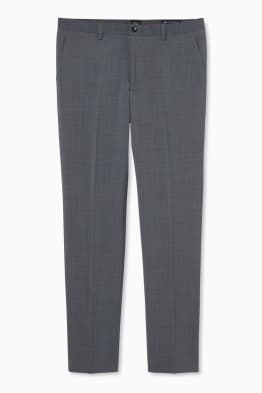 Pantaloni coordinabili - slim fit - Flex - misto lana vergine - LYCRA®