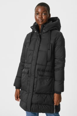 Manteau matelassé à capuche 