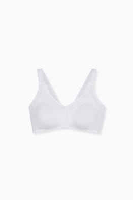 Non-wired minimiser bra