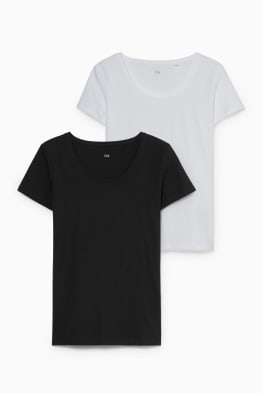 Lot de 2 - T-shirt basique
