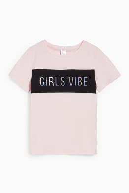 Short sleeve T-shirt - shiny