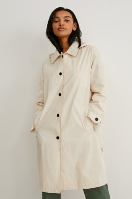 C&A Damen Trenchcoat ViskosePolyester Trenchcoat beige 42