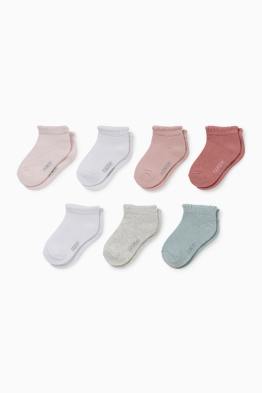 Multipack of 7 - baby socks
