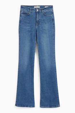 Flare jeans - wysoki stan