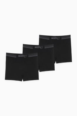 Lot de 3 - boxers - sans coutures - LYCRA®