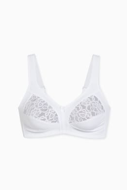 Non-wired minimiser bra