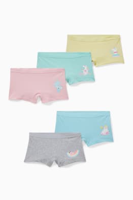 Multipack 5er - Einhorn - Boxershorts