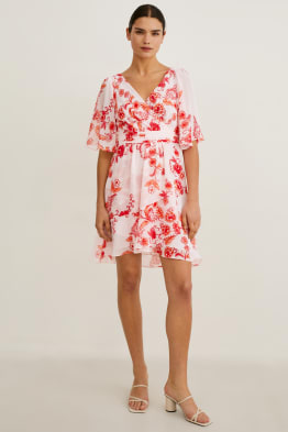 Wrap dress - floral