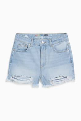 CLOCKHOUSE - Jeans-Shorts - High Waist - PRIDE