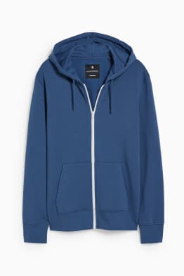 Sudadera con cremallera y capucha