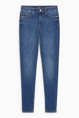 Skinny jeans - mid-rise waist - LYCRA®