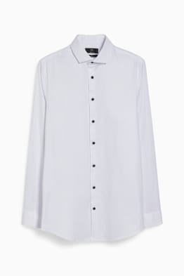 Business shirt - body fit - cutaway collar - flex