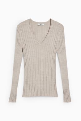 Fine knit jumper