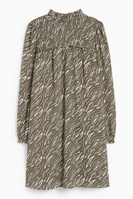 A-line dress - patterned