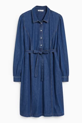 Robe en jean d'allaitement