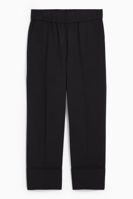 Cloth trousers - high waist - straight fit 