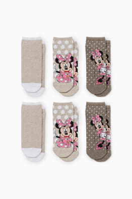 Lot de 6 paires - chaussettes de sport à motif - Mickey Mouse