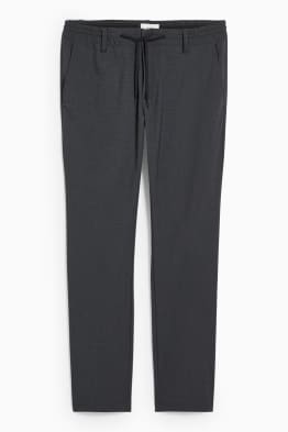 Cloth trousers - tapered fit - LYCRA®