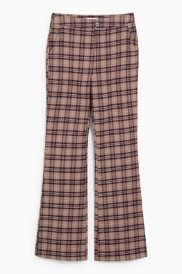 CLOCKHOUSE - cloth trousers - high waist - wide leg