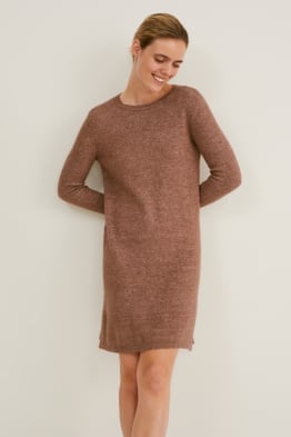 Basic-Strickkleid