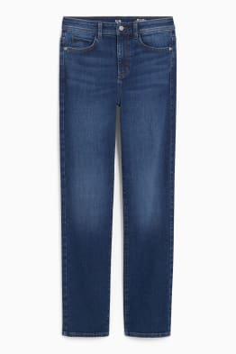 Straight jeans - high waist - LYCRA®