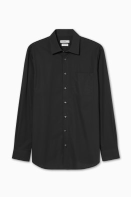 Chemise de bureau - regular fit - col kent - facile à repasser