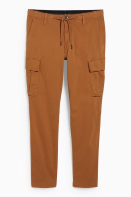 Cargo trousers - tapered fit - Flex - LYCRA®