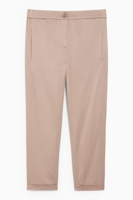 Cloth trousers - high waist - regular fit