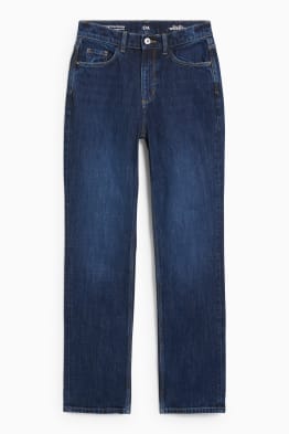 Straight jeans - high waist - LYCRA®