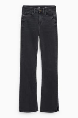 Bootcut jeans - high waist - LYCRA®