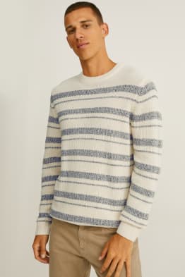 Sweter - w paski