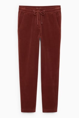 Cloth trousers - mid-rise waist - 4 Way Stretch - LYCRA®