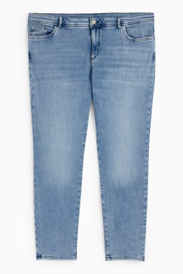 Skinny Jeans - Mid Waist - One Size Fits More