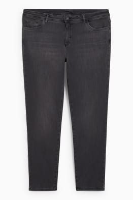 Skinny jeans - mid waist - one size fits more