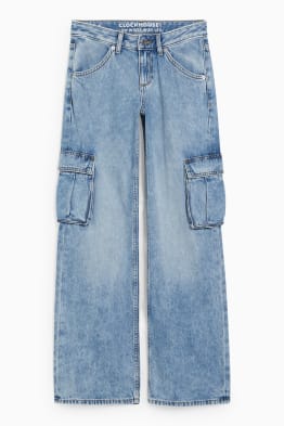 CLOCKHOUSE - jeans a gamba ampia - vita bassa