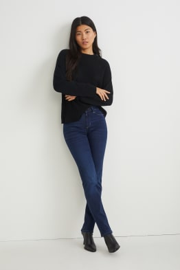 Straight jeans - talie medie - LYCRA®