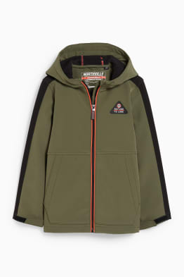 Giacca soft shell con cappuccio - impermeabile