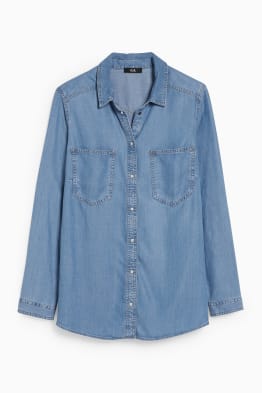 Denim blouse