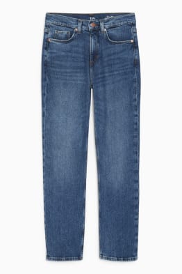 Straight Jeans - High Waist - LYCRA®