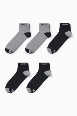 HEAD - set van 5 paar - sneakersokken