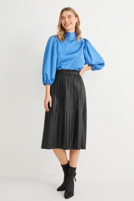 Skirt - faux leather
