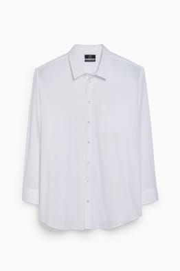 Shirt - regular fit - kent collar - easy-iron