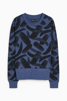 Funktions-Sweatshirt - gemustert