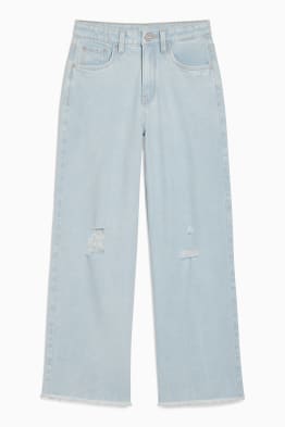 Wide leg jean