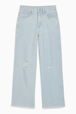 Wide leg jean